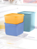 Square Containers Set  650Ml + 1L +1.8L (3)