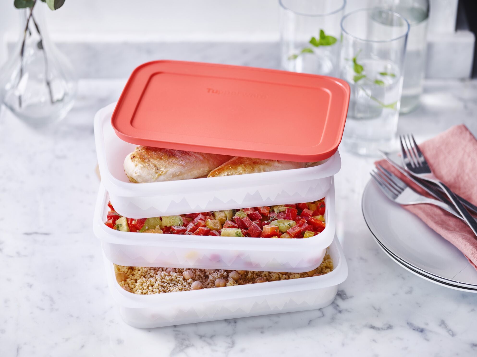 Stackable Freezer Storage 675 ml (3)