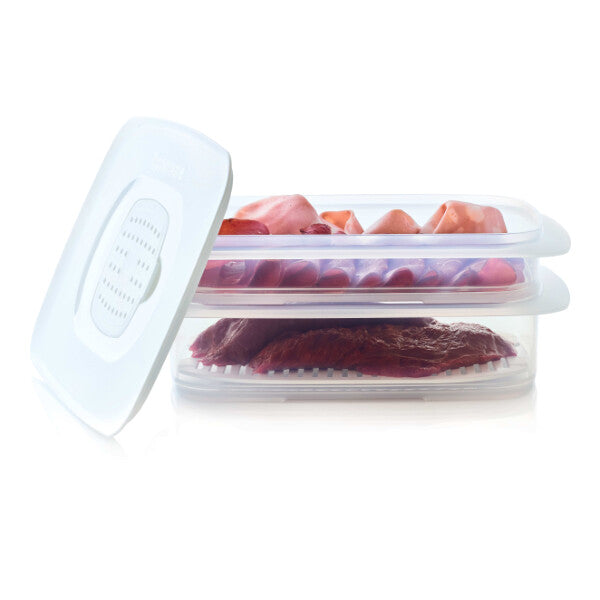 طقم طابقين للثلاجة بالمصفاه