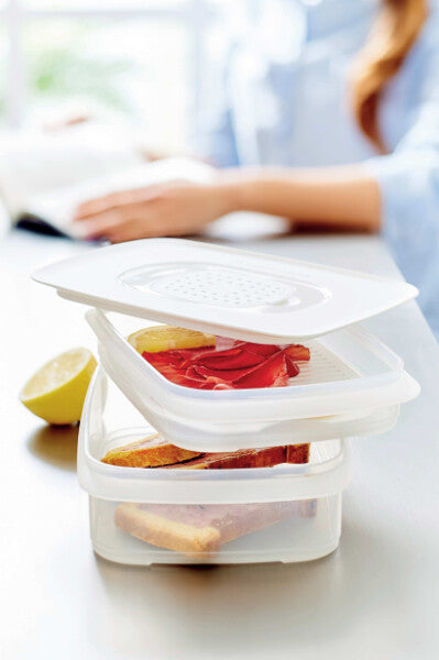 طقم طابقين للثلاجة بالمصفاه