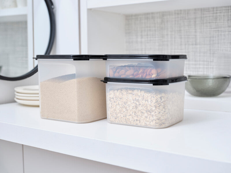Tupperware Modular Mates Square Pantry Clear Window Container